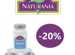 Naturania Produkt des Monats: -20% auf Magnesiumcitrat Kapseln
