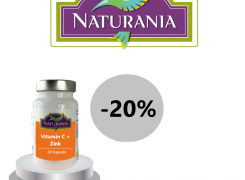 Naturania Produkt des Monats: -20% auf Vitamin C + Zink Kapseln